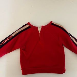 Gucci long sleeve sweater 6-9 month worn once only